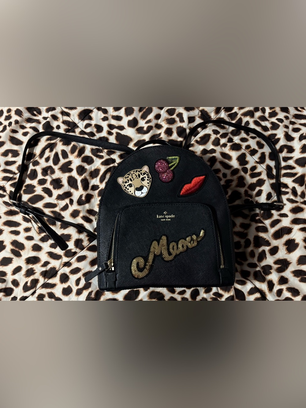 🖤Kate Spade Limited Edition “Run Wild Leopard Tomi Backpack”🖤